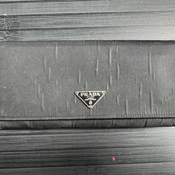Prada Nylon Black Long Organizer - Picture 1 of 4